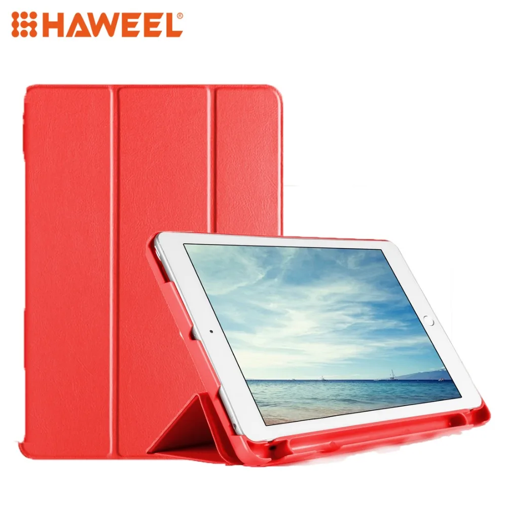 

HAWEEL Tablet Cover Case Multifunctional Shockproof PU Protective Case for iPad 9.7 (2018) / 9.7 (2017) / air / air2
