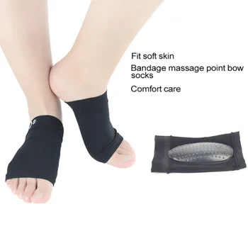 

Socks Flat Foot Support Socks Men Women Foot Correction Silicone Gel Arch Shock Absorption Support Socks