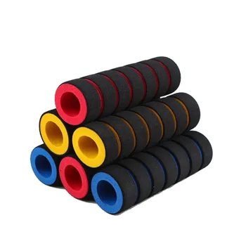 

2Pc/1pair Bike Racing Bicycle Motorcycle Handle Bar Foam Sponge Grip Cover Non-slip 2017,JULY,6