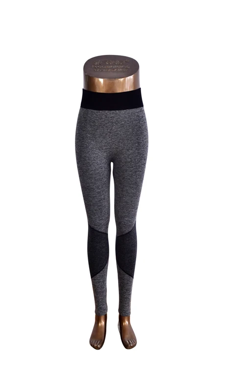 Разные женские штаны для фитнеса с эффектом омбре, спортивная одежда для похудения, бесшовные леггинсы с высокой посадкой для тренировок, 6 цветов - Цвет: 903style black