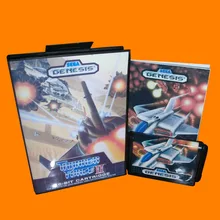 Гром Force II с коробкой и руководством 16bit MD карточная игра для sega Mega Drive для Genesis