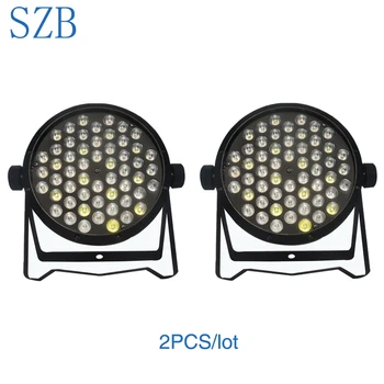 

2 PCS SZB 1WX54PCS RGBW LED Par Light for Disco Nightclub Party DJ High Quality Par Light/SZB-PL5401