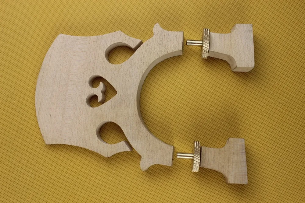 Top European adjustable double Bass Bridges 1/2 fine maple belgian