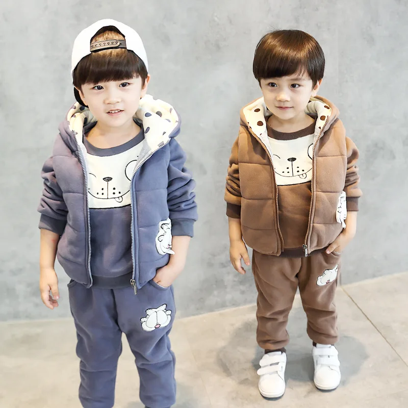 “ Conjuntos de Roupas de Bebê Pano Loozykit Meninos Primavera Outono