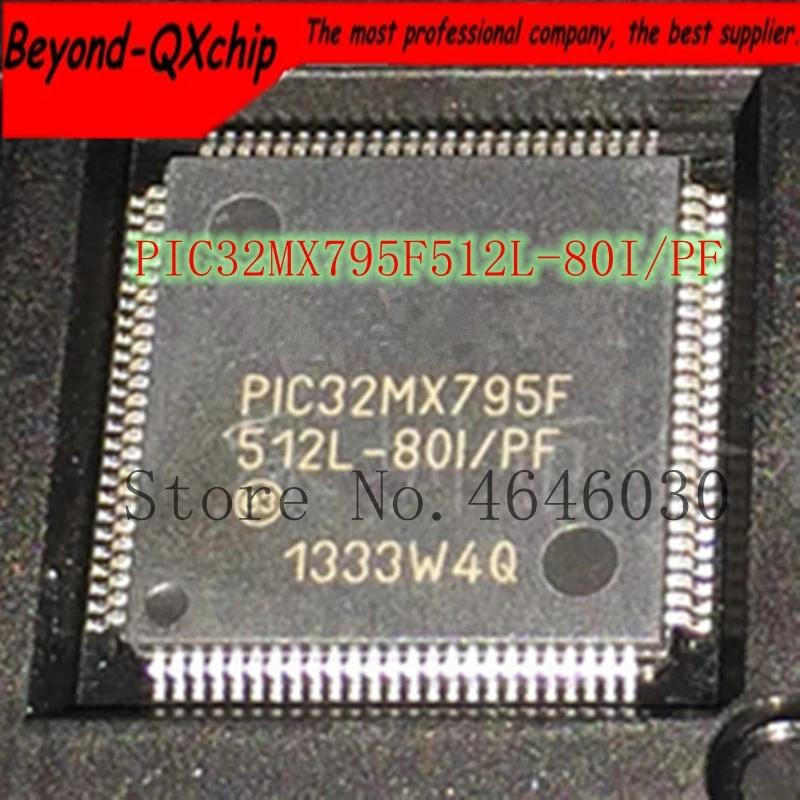 Бесплатная доставка 10 шт./лот PIC32MX795F512L-80I/PF PIC32MX795F512L PIC32MX795F PIC32MX795 100TQFP | Электронные