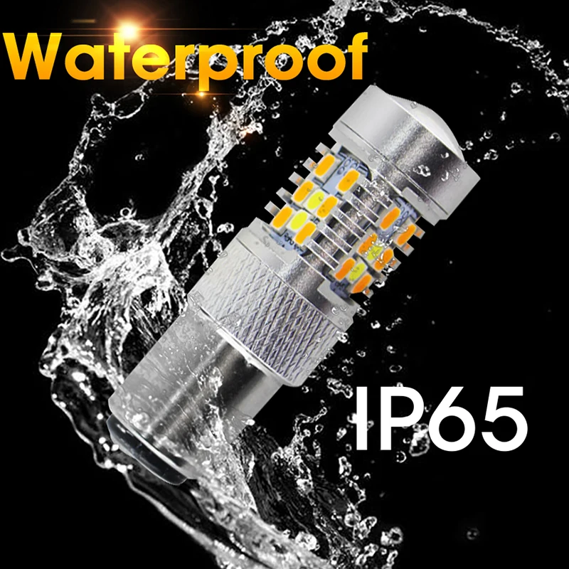 Hlxg 2шт обратный светильник Led BA15D 1157 автомобильная лампа освещение салона ing зазор