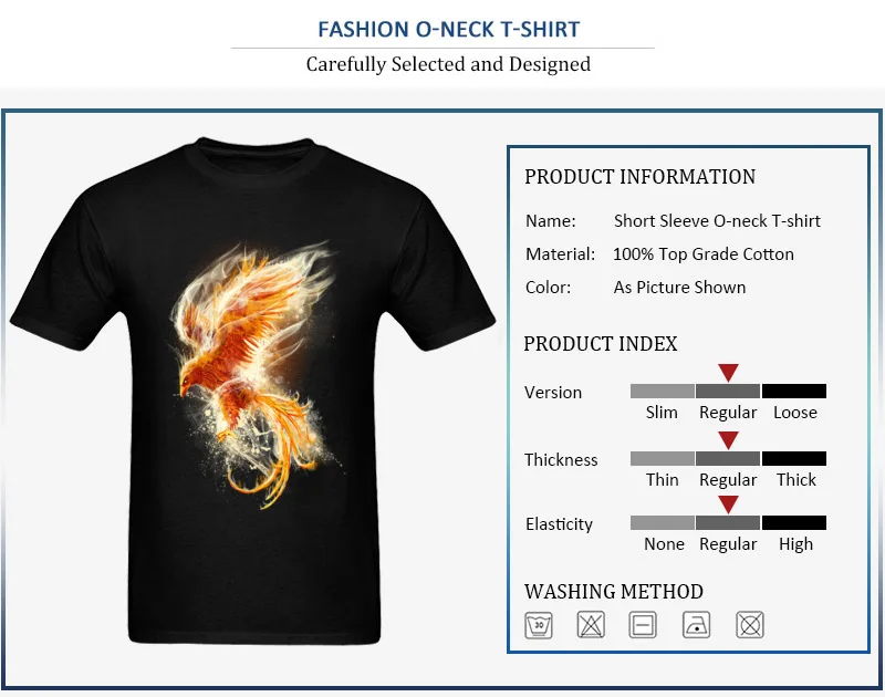 Round Collar All Cotton Men T Shirt Unique Short Sleeve Tops Shirt Family Gift Tee Shirt fenix fenix