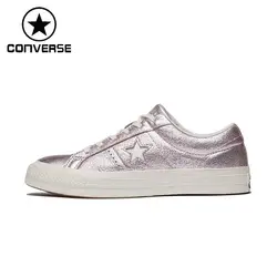 Оригинальный Новое поступление 2018 Converse One Star Для женщин Скейтбординг обувь холст кроссовки