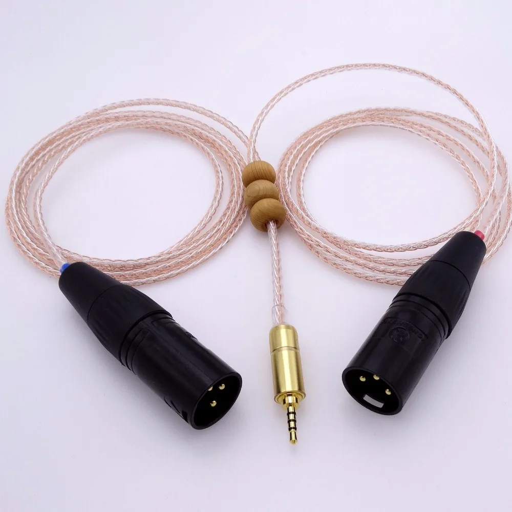 1 5 м Гибридный Occ 2 мм TRRS до XLR 3Pin мужской аудио адаптер кабель для atell & Kern AK240 AK380 AK320