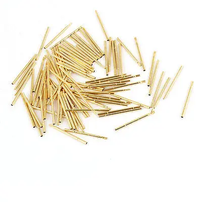 

100 x 1.5mm Wide Tip Testing Probes Receptacles 30mm Length