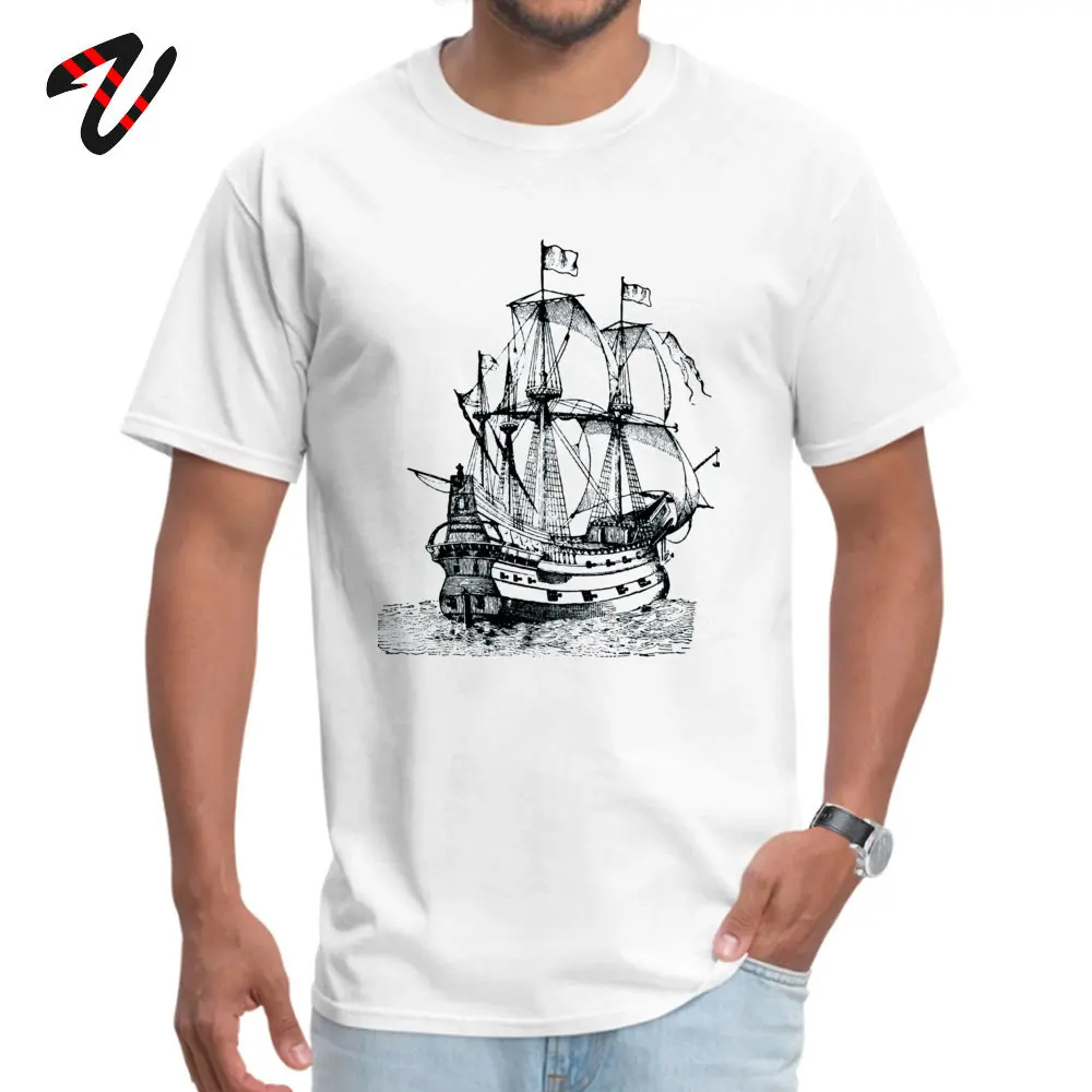 

Classic Sailing Ship Ussr T Shirt for Men Queen Sleeve Tees 2019 Discount Father Day Crewneck T Shirt Customized