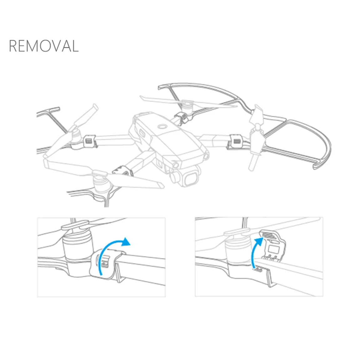 PGYTECH купить 1 получить 1 подарок защита весло пропеллер защитный круг для DJI MAVIC 2 PRO/MAVIC 2 ZOOM Drone RC полета БПЛА