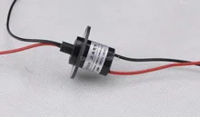 Rotating Connector capsule slip ring 2Wires 20A wind turbine slip ring