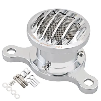 

Motorcycle Chrome Velocity Stack Air Cleaner Intake Filter Aluminum Fit For Harley Sportster 883 Custom 1200 XL 48 2004-UP New