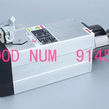 2.2kw шпиндель с воздушным охлаждением ER25 схода-off 0,01 мм, 220 V или 380 V мотор шпинделя, 4 Керамика подшипник