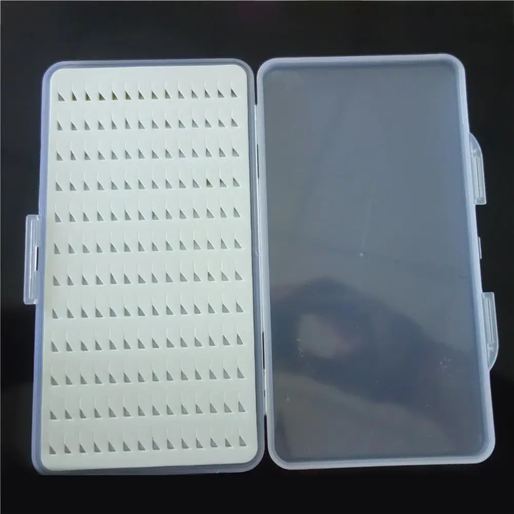 

Hot Sale New Arrival Triangular Foam Fly Fishing Plastic Fishing Lure Hook Tackle Box Storage Case Organizer Fish Tool Box