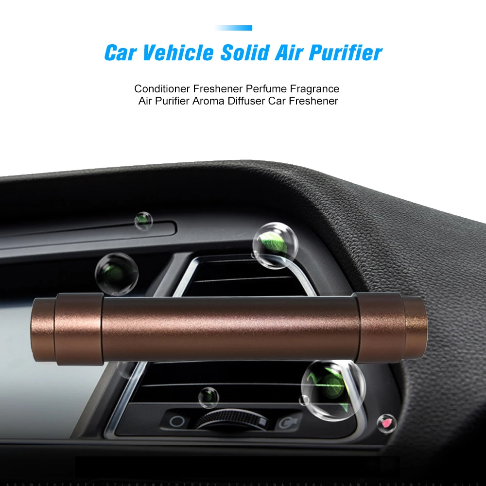 Car Vehicle Solid Air Purifier Conditioner Freshener Perfume Fragrance