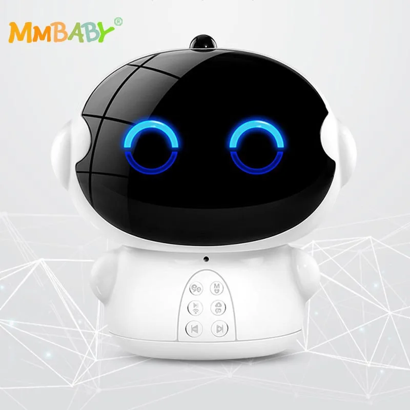

MMBABY 2019 Kids Intelligent Studying Robot Early Education Story Remote Control Robotica Toy Wifi Learning Humanoid Machine