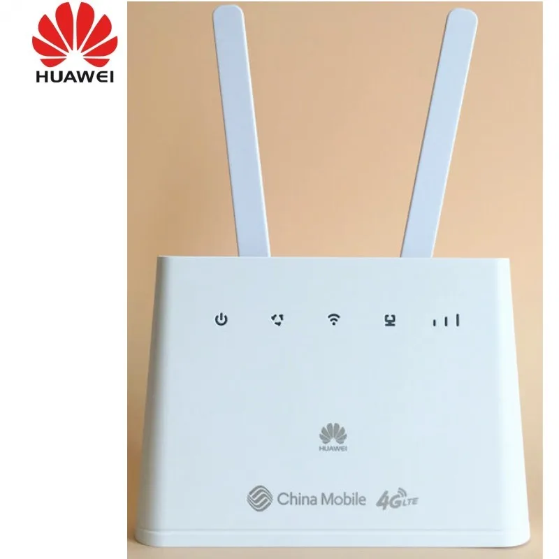 Huawei b310as-852 4G Lte роутер B310 Lan Автомобильная точка доступа 150 Мбит/с 4 г LTE CPE wifi роутер модем с антеннами 2 шт