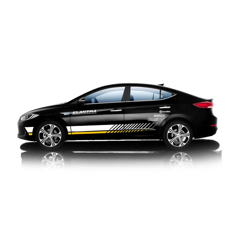  TAIYAO car styling sport car sticker For 2016-2018 Hyundai ELANTRA Mark Levinson car accessories an