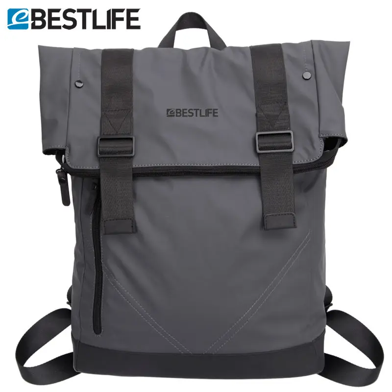 BESTLIFE 2016 Fashion Cool font b Backpack b font Male Motorcycle City Street Bags font b