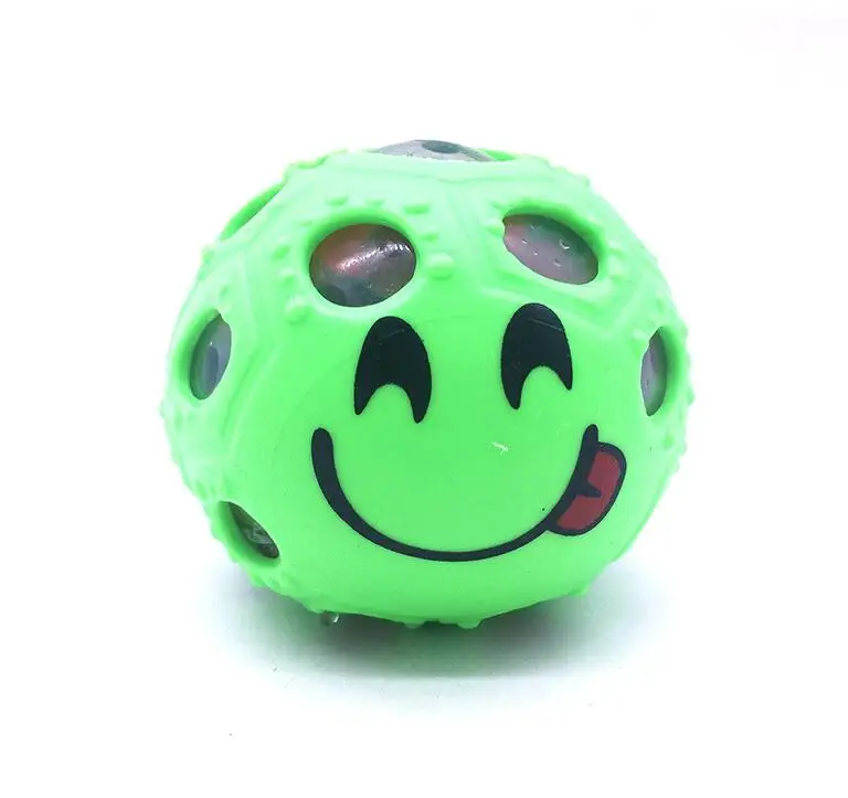 2018 Новое поступление 1 шт. смешной смайлик против стресса успокаивающий мяч для взрослых игрушки для настроения успокаивающий, для сжимания