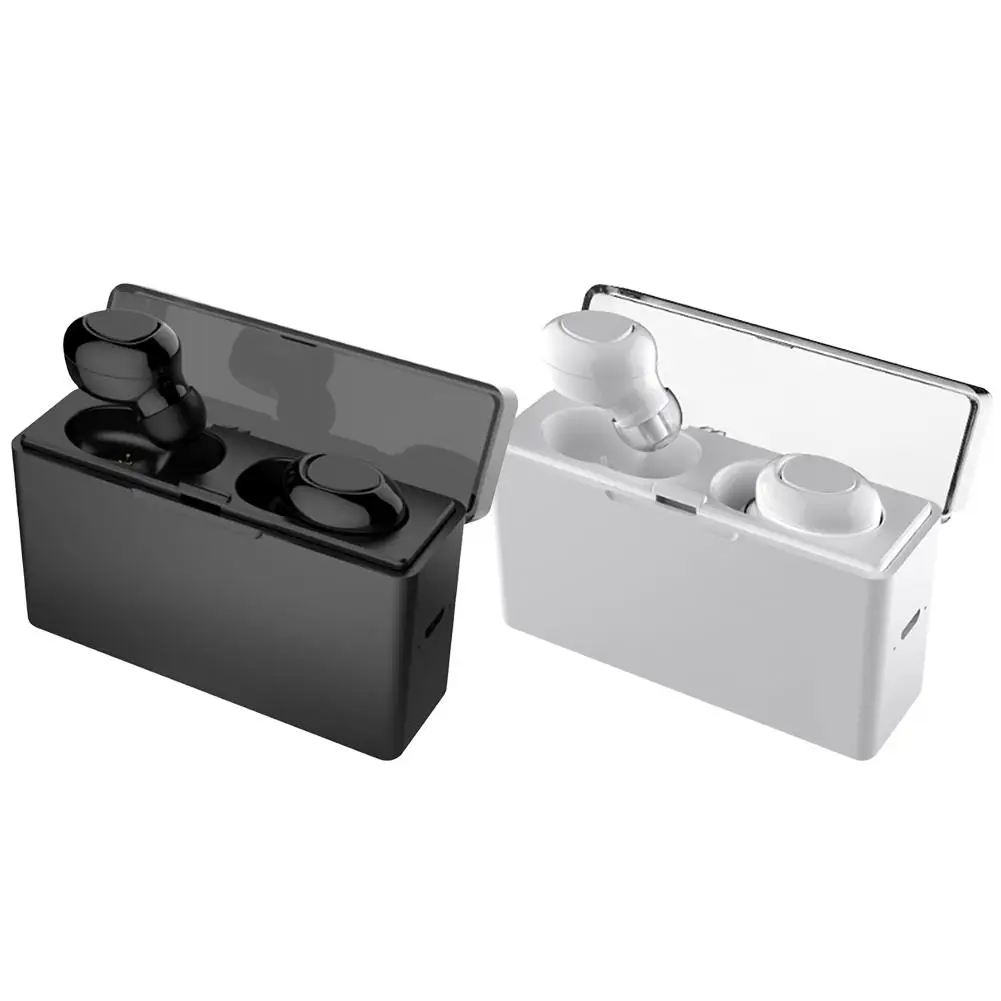 

TWS Bluetooth 5.0 Wireless Earbuds Binaural Call Earphone Mini HIFI IPX5 Waterproof Sports Headset With 2300mAh Charging Box