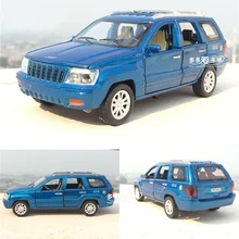 1 32 Scale Diecast Jeep Grand Cherokee Replica Model Boys Toys Car With 6 Openable Doors