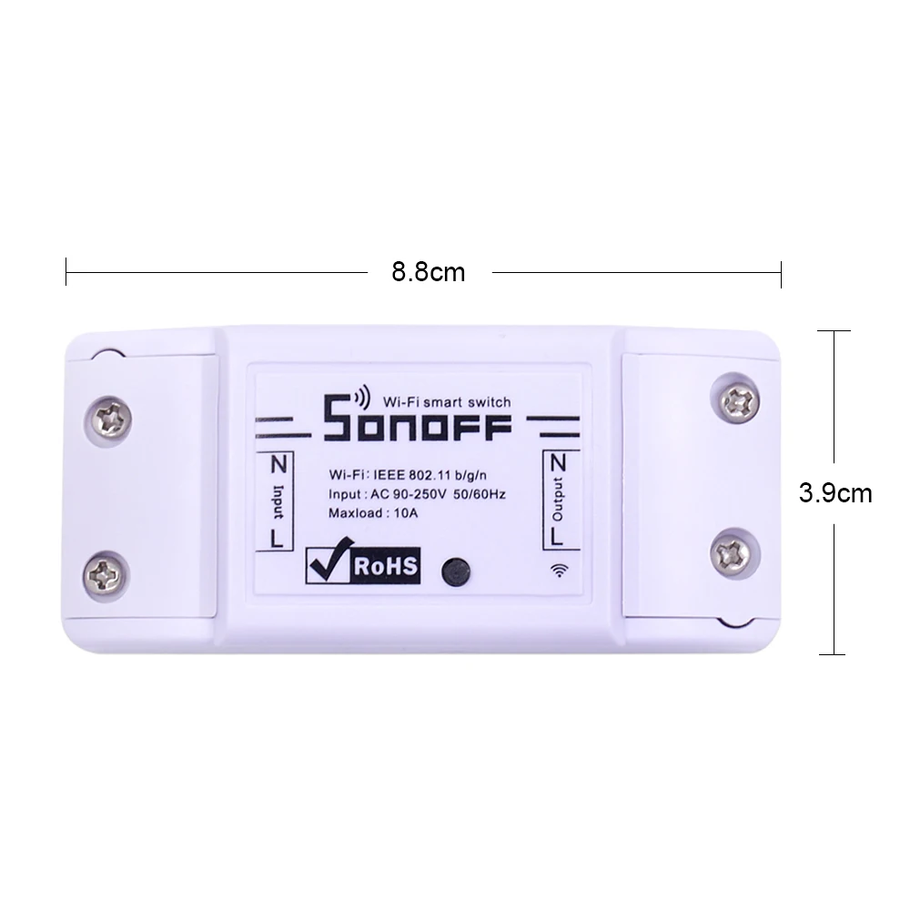 Wi Fi выключатель Itead Sonoff Basic беспроводной света для дистанционного управления DIY