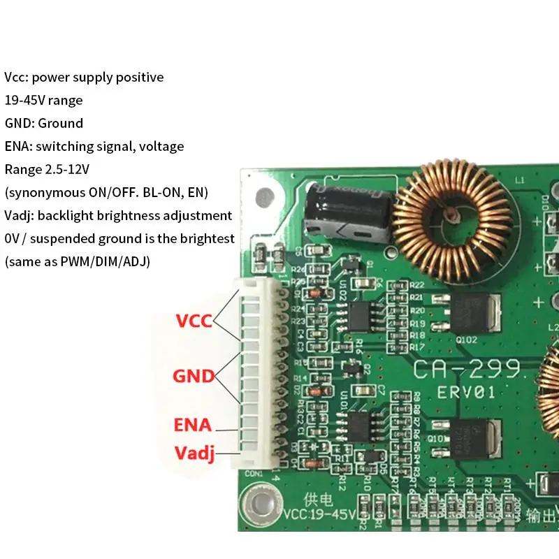 CA-299, универсальный, 26-55 дюймов, светодиодный ТВ, плата постоянного тока, Высоковольтная плата, повышающая панель, ЖК-Телевизор с подсветкой