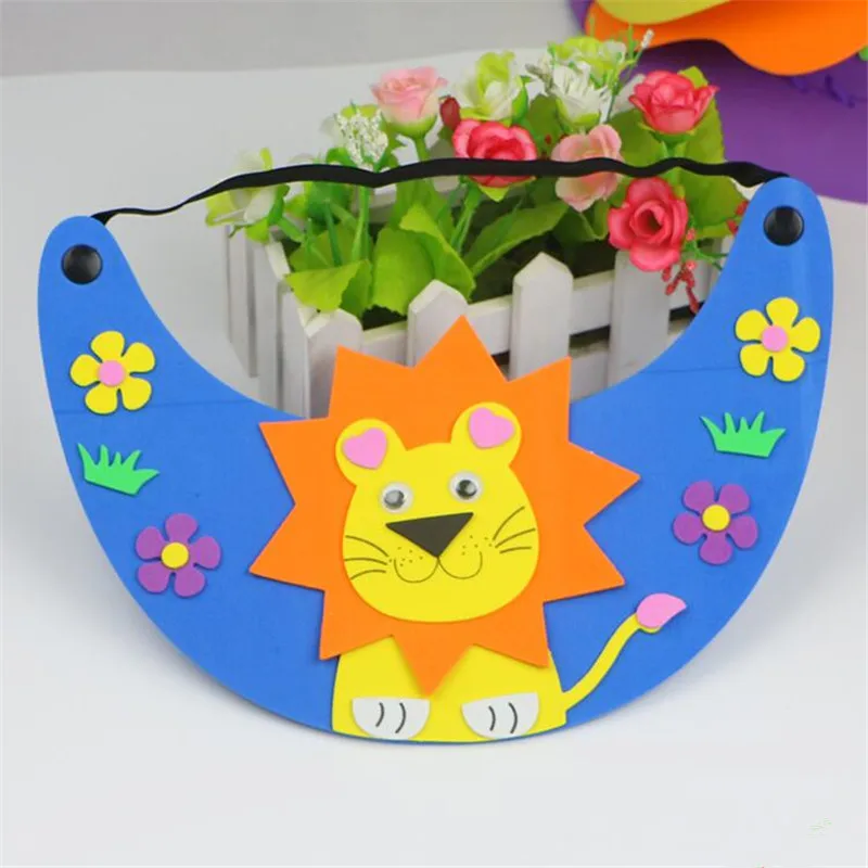 Happyxuan 6 шт. украшение сделай сам шляпа Панама мультфильм животных Дети Искусство