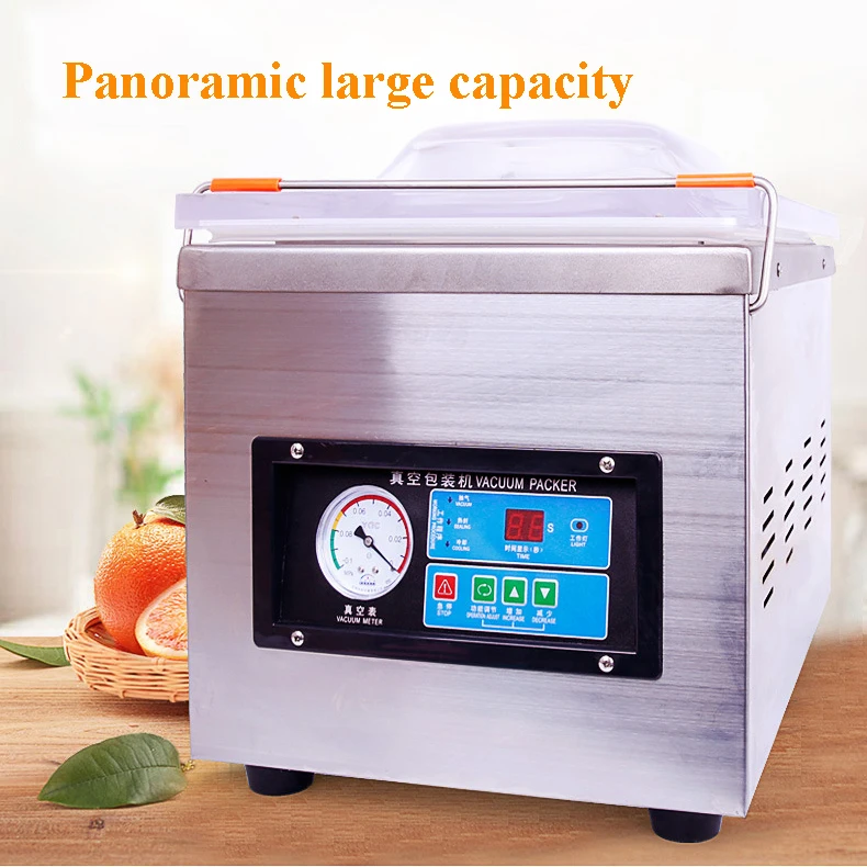 Microcomputer Desktop Vacuum sealer Packing machine food vacuum packaging machine desktop vacuum packager bag sealing machine