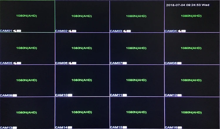 1080P 2mp CCTV Camera XMeye Hi3521A 16 Channel 16CH 1080N 6 in 1 Hybrid Wifi XVI TVi CVI NVR AHD DVR Surveillance Video Recorder menu picture 01