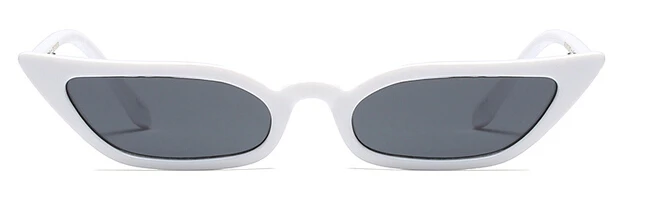 LEONLION новые женские винтажные красные солнцезащитные очки Cateye брендовые дизайнерские солнцезащитные очки в ретро-стиле женские очки для очков - Цвет линз: White Gray