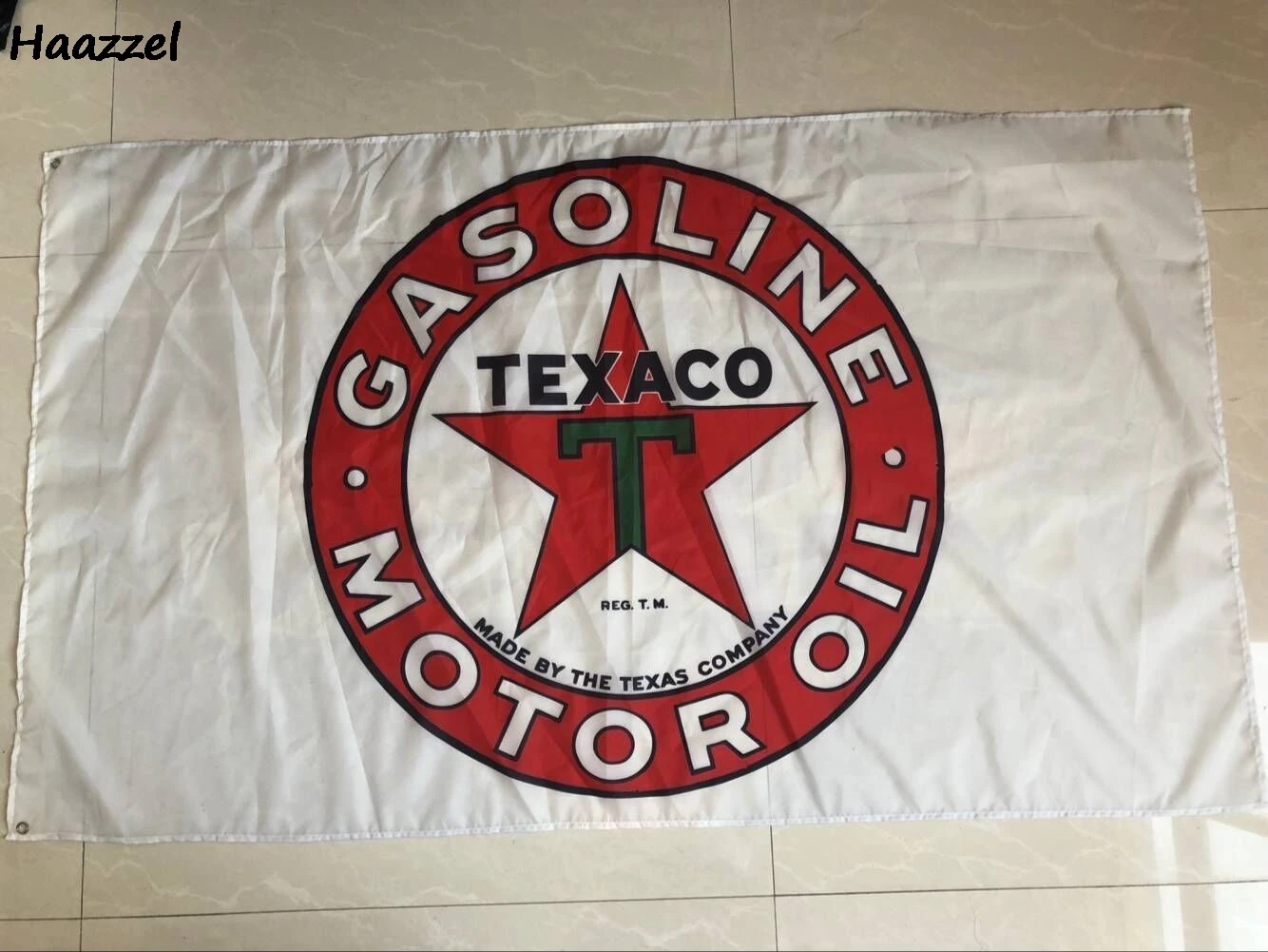 3ft X 5ft 3 X5ft Texaco Gasoline Motor Oil Shop Garage Flag Print