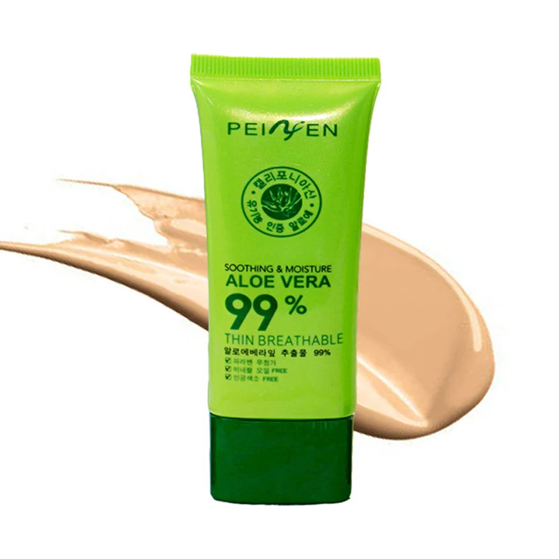 

Professional Face Base Makeup Aloe Vera Full Cover Concealer Whitening Minearls Powder Liquid Foundation BB Cream Makeup P3303