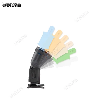 

Flash color paper correction film set 6 colors Colored Light Filters Photography Accessories Soft Light Paper CD05 T10