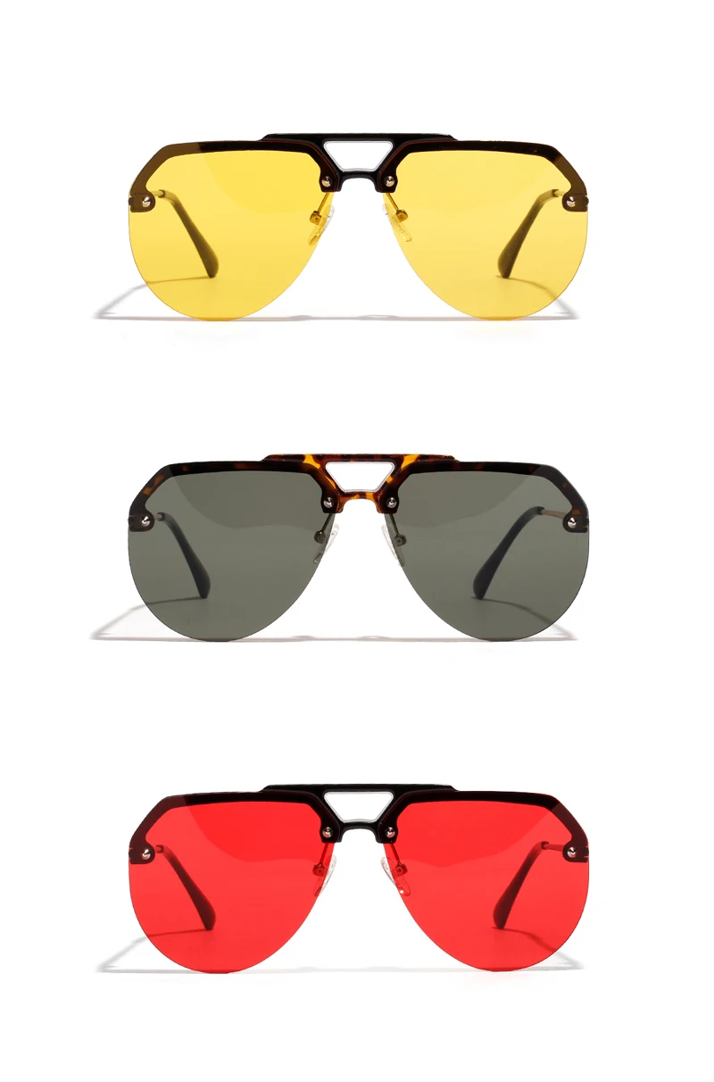 semi-rimless sunglasses 2086 detail (1)