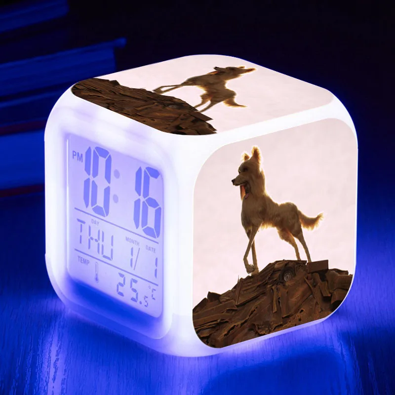 Buy Isle of Dogs Alarm Clock LED Color Flash Digital