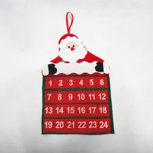 1Pcs New Christmas font b Calendar b font Decoration Christmas font b Santa b font font