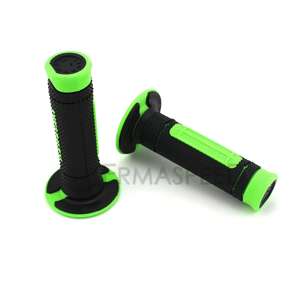 Резиновые гелевые ручки для мотоциклов Kawasaki KLX250 KLR650 KLX140 KLX110 KX65 KX85 7/8 дюйма 22