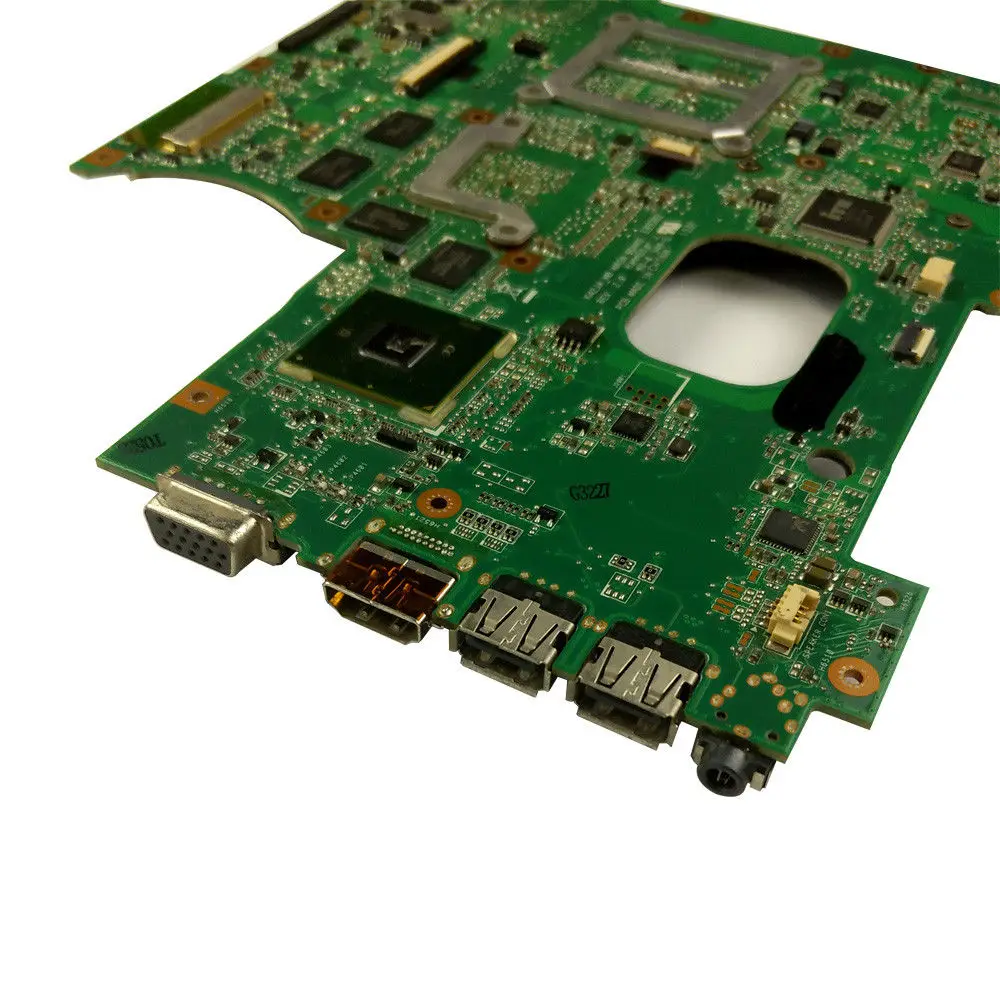 K42JA REV: 2 0 для For Asus K42J A40J X42J A42JLaptop Материнская плата хорошо протестирована HD5730 /