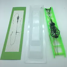 Rompin дизайн Карп Рыболовный крючок для наживки с 30 г свинцовое грузило приманка подставка для кормушки буксировочное приспособление