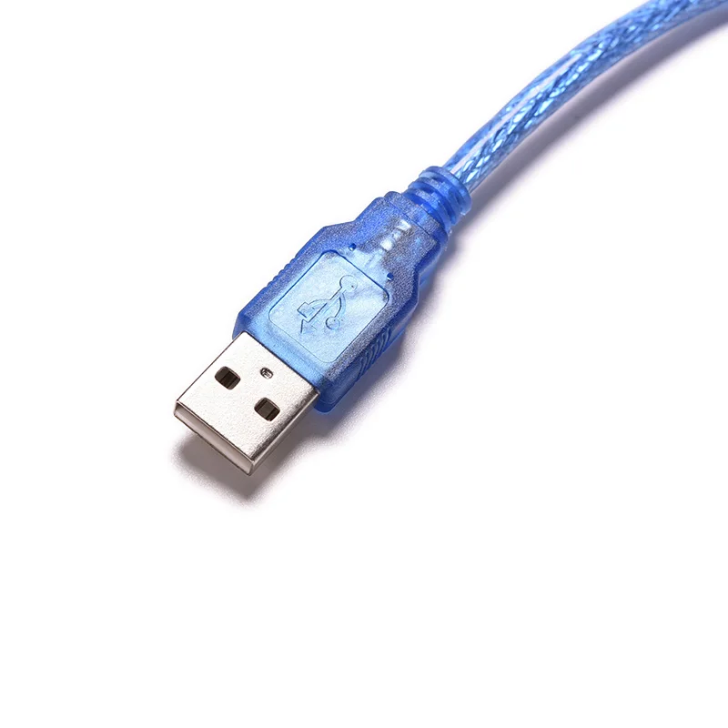 Синий Удлинитель USB 2 0 23 см штекер гнездо соединительный кабель для