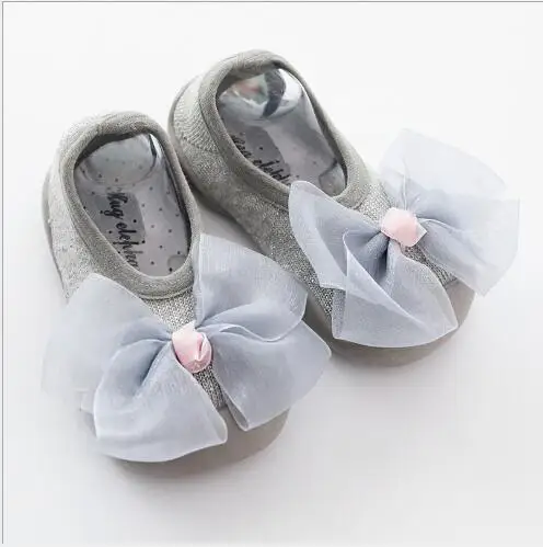 Г. Весна-лето, новые детские Нескользящие носки-тапочки носки для маленьких детей короткие носки с резиновой подошвой для первых шагов - Цвет: as pic
