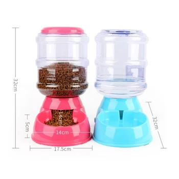 

Portable Pet Dog Cat Automatic Feeders Water Dispenser for Small Medium Large Dogs Pet Dog Supplies