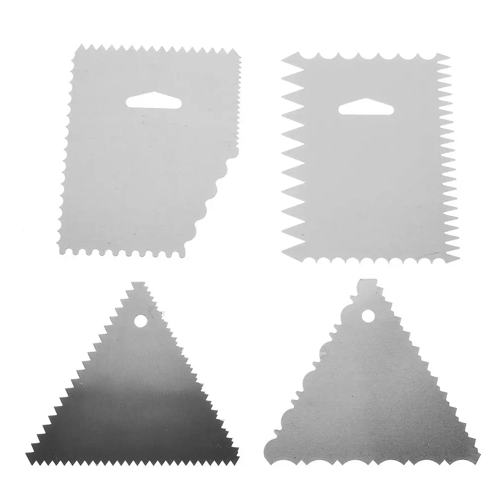 

1X Jagged Edge Cake Cutter Aluminium Alloy fondant Dough Cream Baking tool