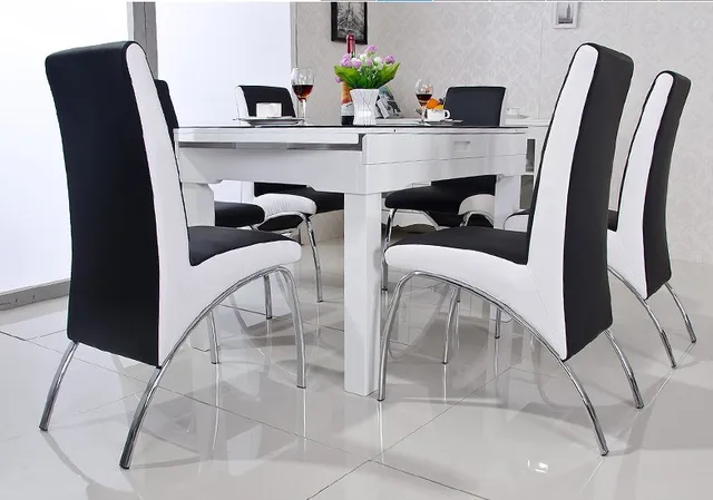 Silla de comedor moderno pu de cuero de estilo en forma de v comedor silla de.jpg 640x640.jpg Comedor moderno