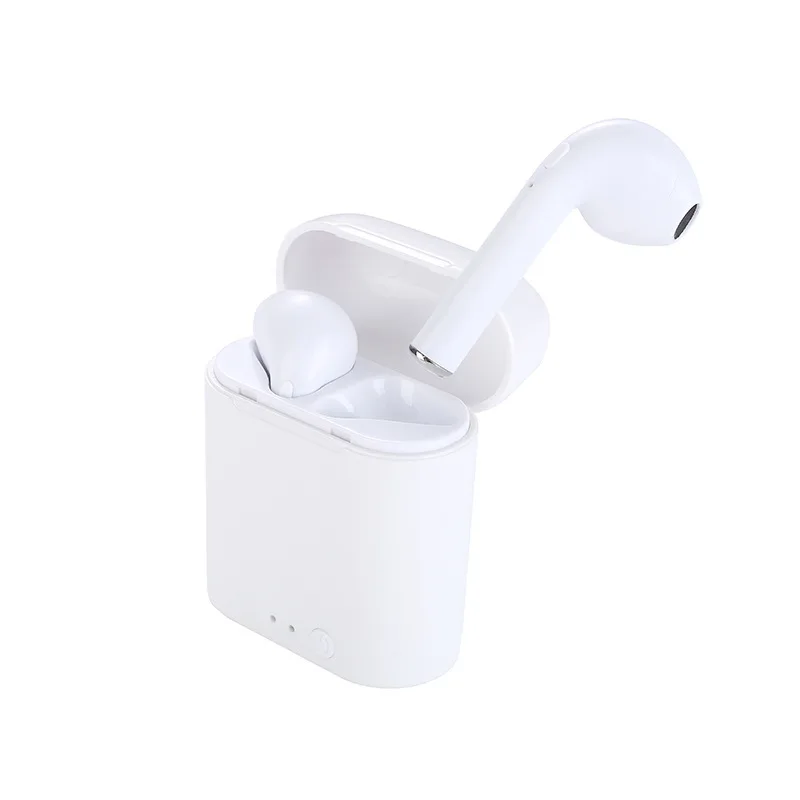 

i7 Mini Bluetooth Earbuds Wireless Stereo Earphone In-ear Headset with Charging Box with Mic for All Smart Phone