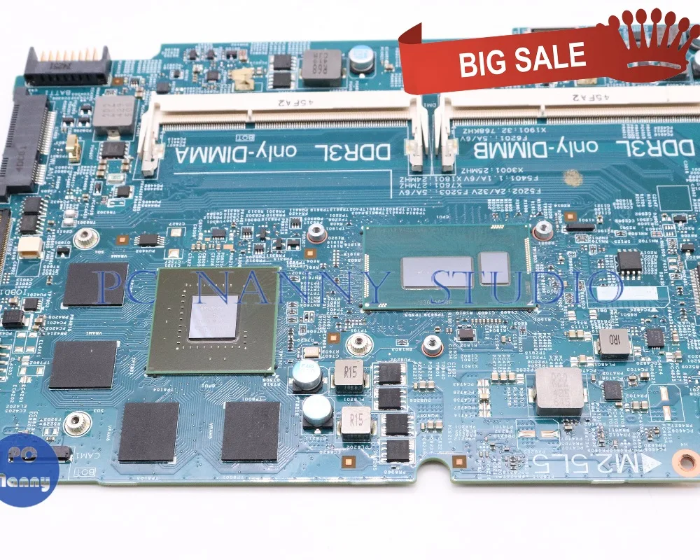 amazing  PCNANNY DOH50 MB 12311-2 KJ7NX CN-03V4T2 03V4T2 3V4T2 For Dell Inspiron 15 7537 Laptop Motherboard 